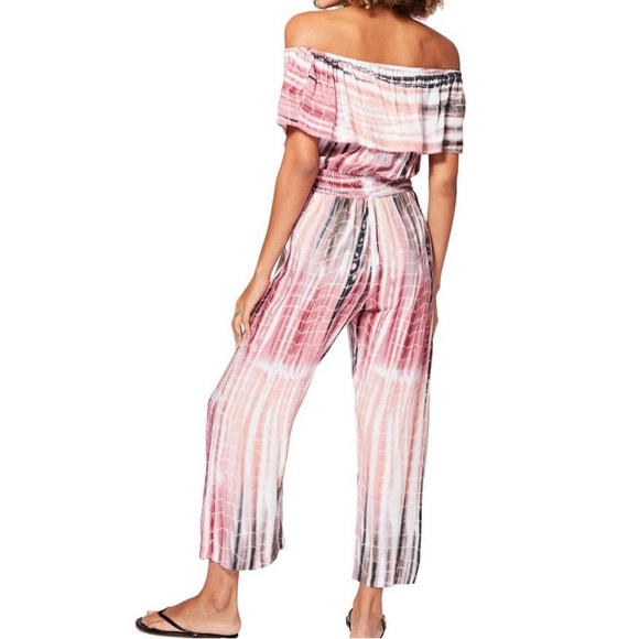 Ipinema 100% Viscose Off-The-Shoulder Jumpsuit - Picture 2 of 3